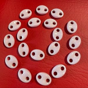 Genuine ceramic pink beads for jewelry making